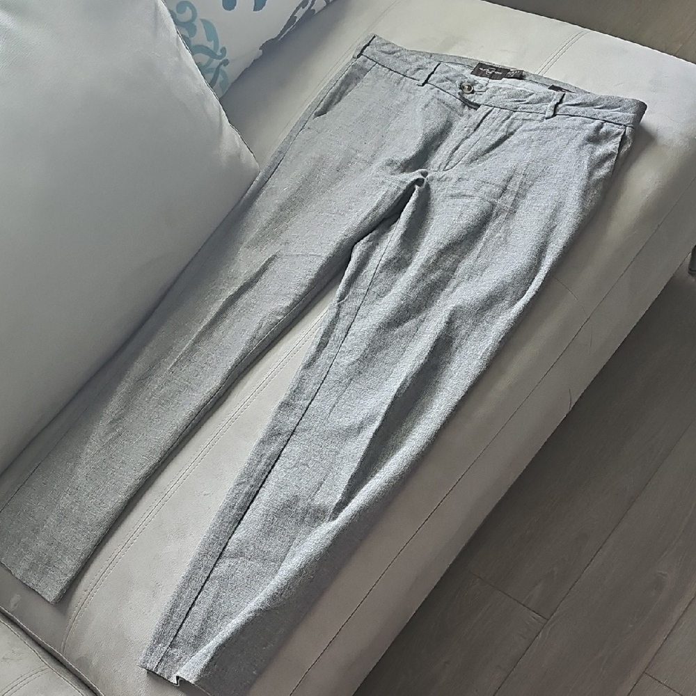 Black Brown 1826 Charcoal Textured Pants
